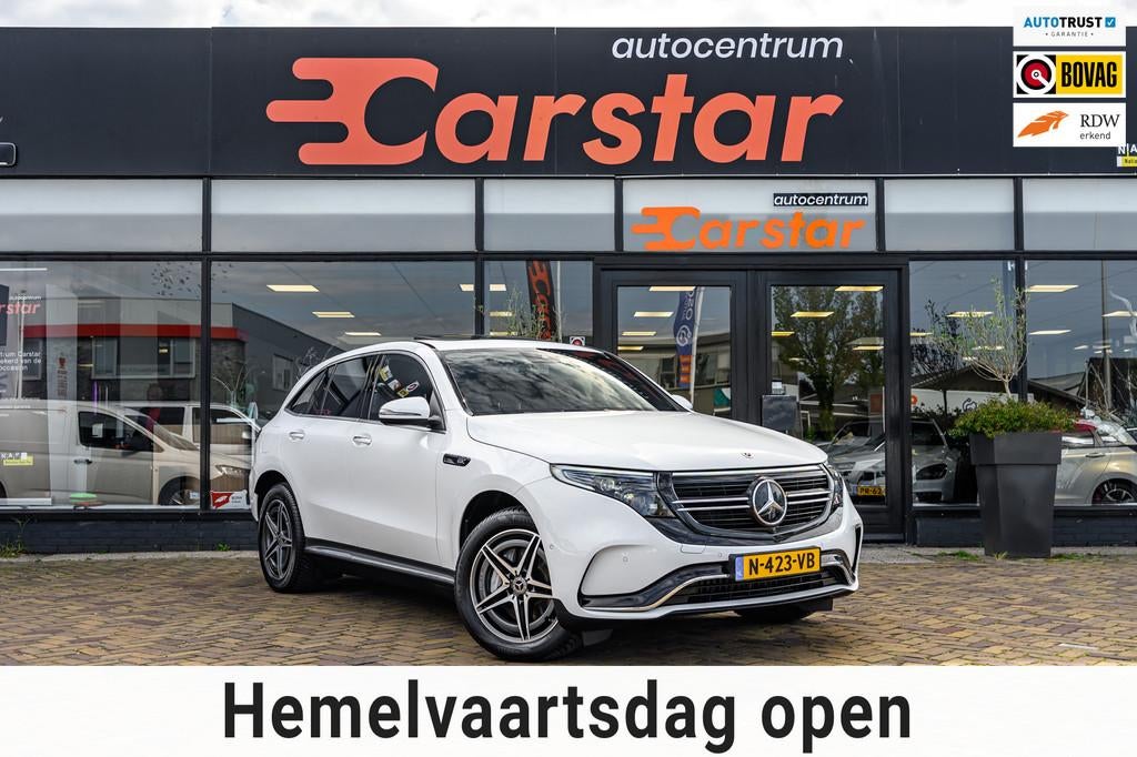 Mercedes-Benz EQC 400 4MATIC 80 kWh|Dak|Camera|Car-Play, Auto's, Mercedes-Benz, Bedrijf, Te koop, EQC, 4x4, ABS, Achteruitrijcamera