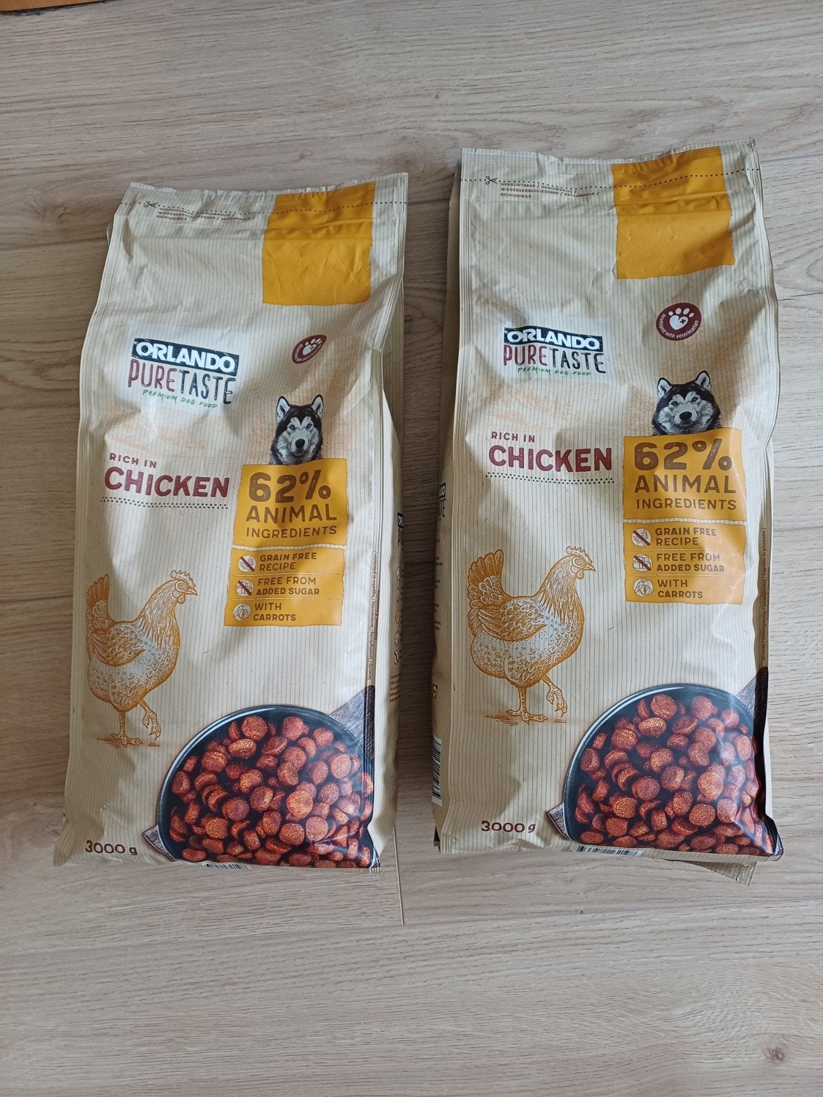 2 nieuwe zakken hondenbrokken, Dieren en Toebehoren, Ophalen, Hond