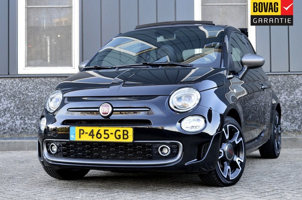 Fiat 500 1.0 Hybrid Sport Rijklaarprijs-Garantie Navigatie L, Auto's, Fiat, Bedrijf, Te koop, ABS, Airbags, Airconditioning, Alarm