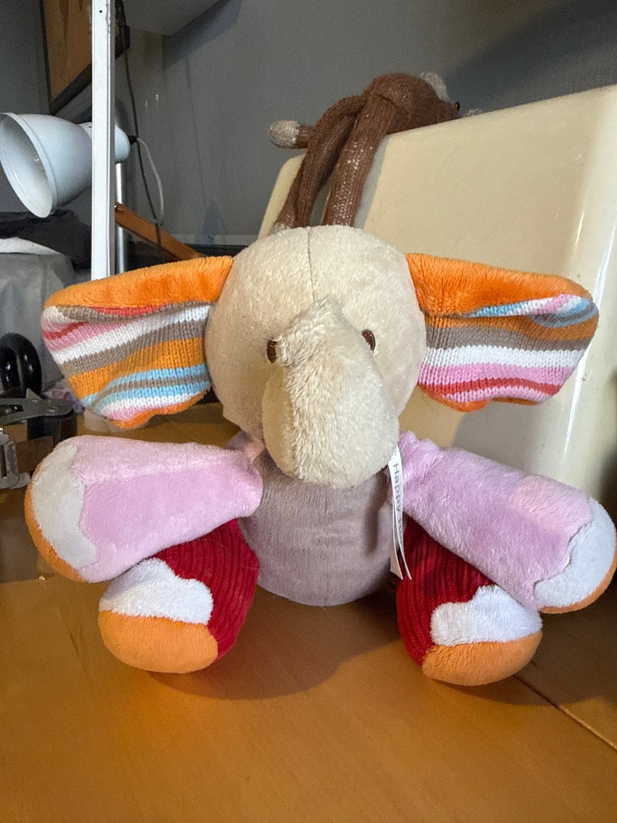 Happy Horse Olifant Knuffel, Happy Horse, Ophalen of Verzenden, Zo goed als nieuw, Middelgroot (20 tot 80 cm)