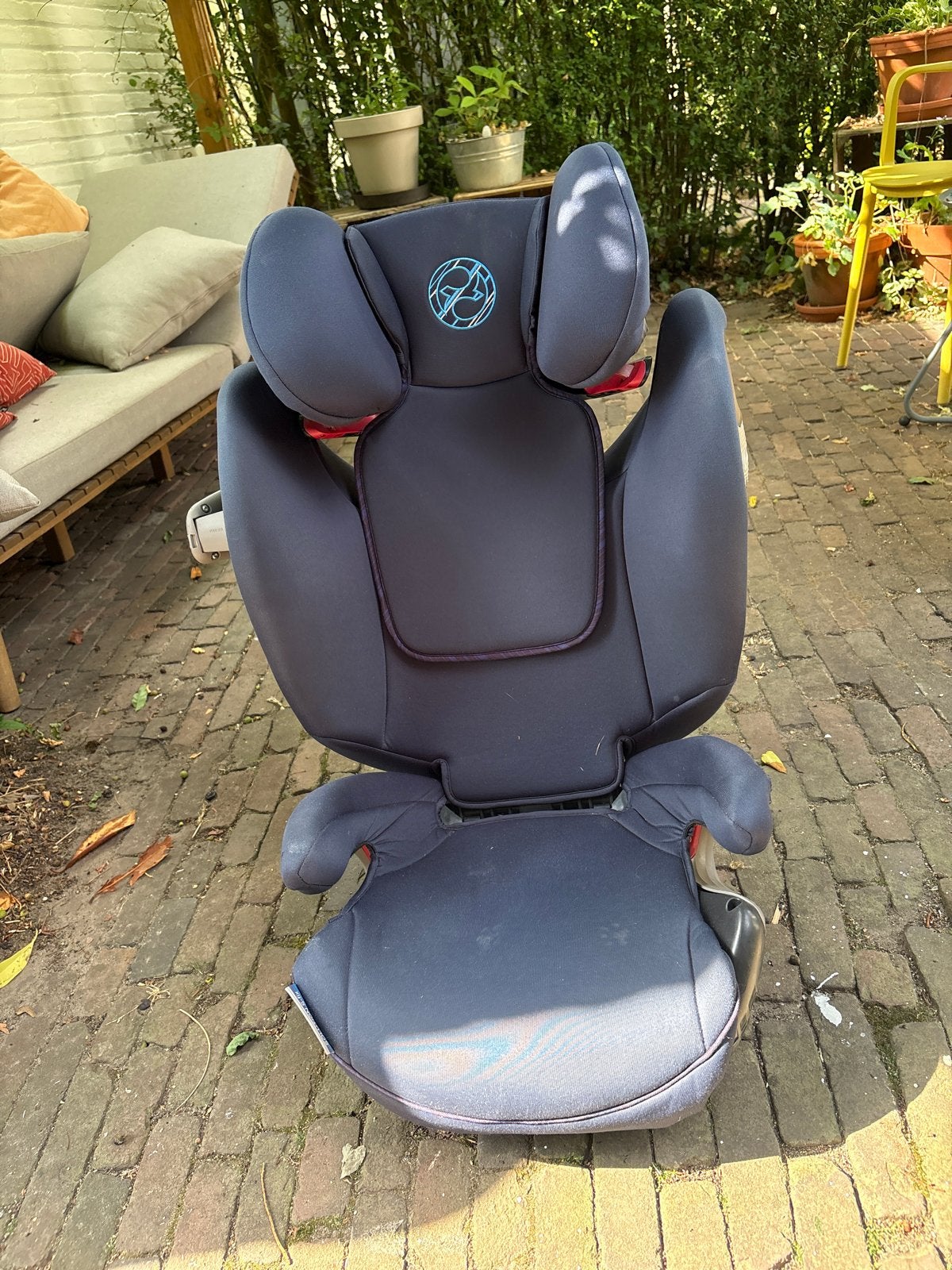 Cybex Solution S-Fix autostoel 15-36 kg met Isofix, Autogordel of Isofix, 15 t/m 36 kg, Verstelbare rugleuning, Zo goed als nieuw