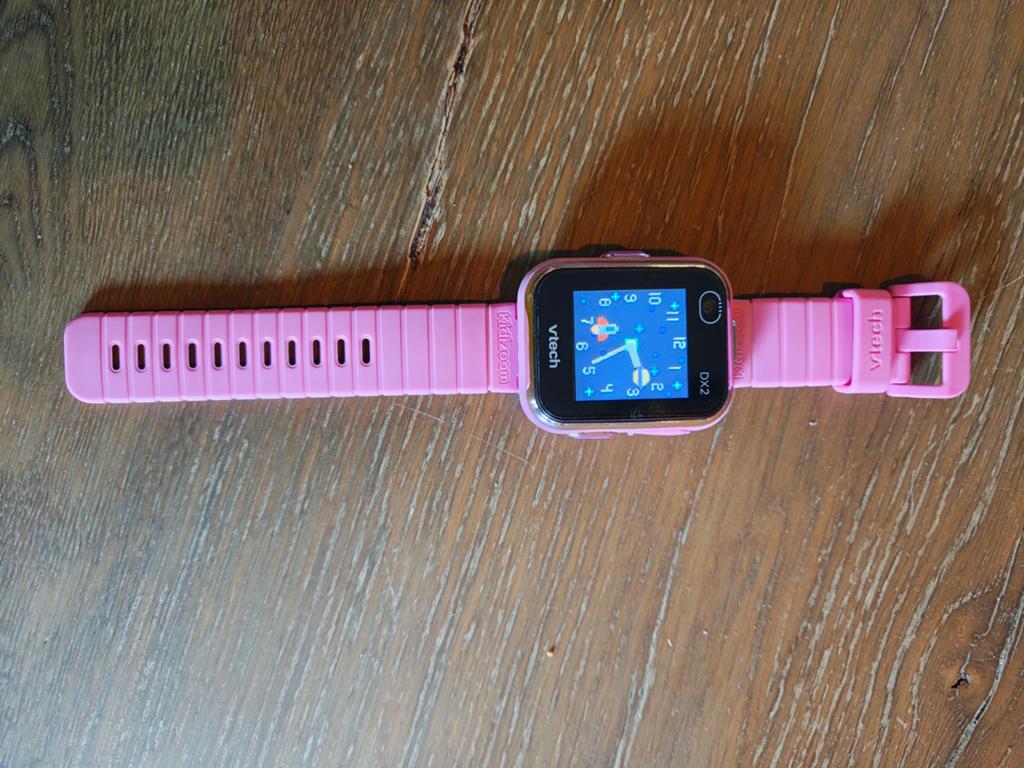 VTech Kidizoom Smartwatch DX2 Roze, Kinderen en Baby's, Speelgoed | Vtech, Ophalen of Verzenden, Gebruikt, 4 tot 6 jaar