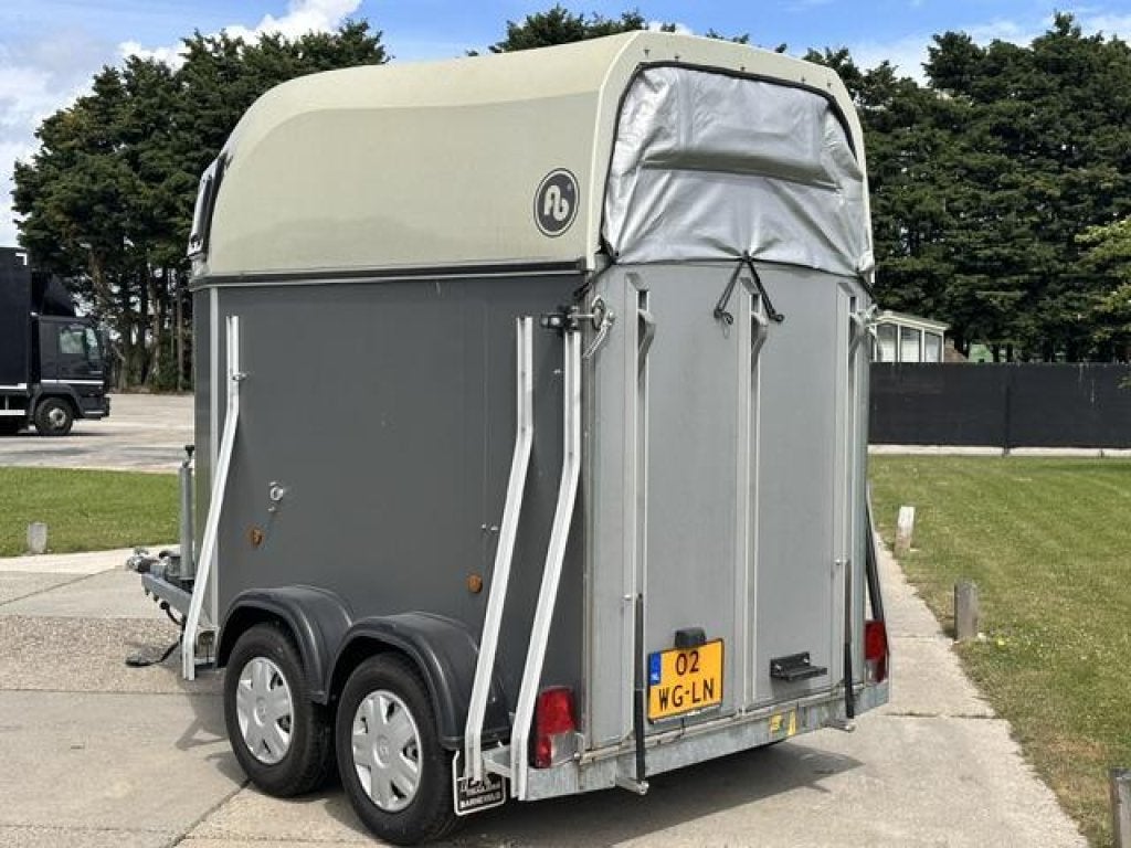 Blomert 1,5 paardentrailer TOPPER, Gebruikt, Hout, 1½-paards trailer