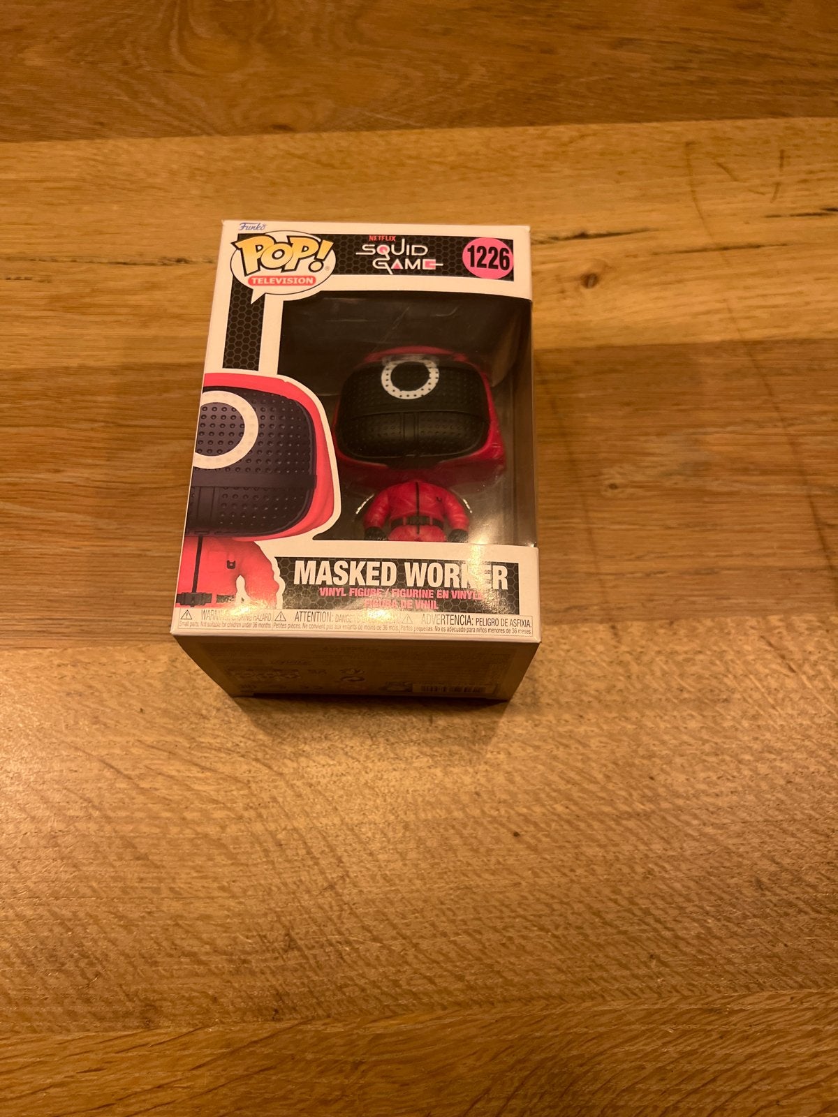 Funko Pop! Television Squid Game Masked Worker #1226, Ophalen of Verzenden, Nieuw