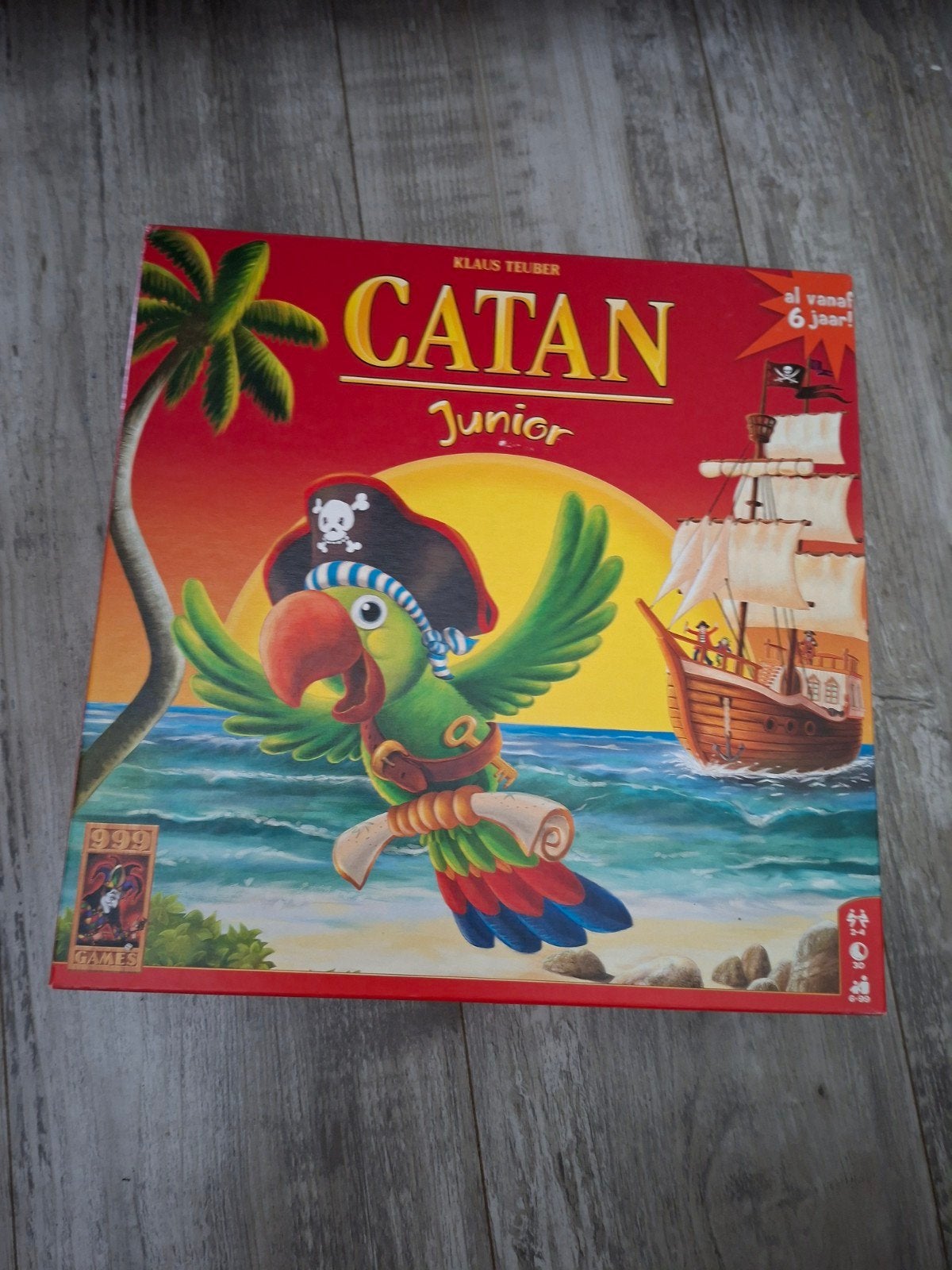 Catan Junior Bordspel - Avontuur voor Jonge Piraten, Drie of vier spelers, Ophalen of Verzenden, Zo goed als nieuw, 999 Games