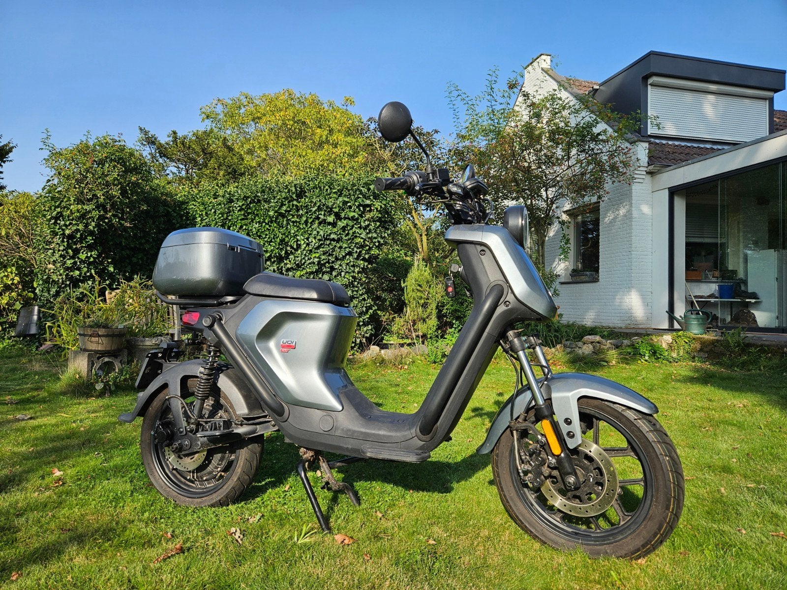 E-scooter UQI-GT PRO geel kenteken 48km/u, Ophalen, Zo goed als nieuw, Elektrisch, Overige merken