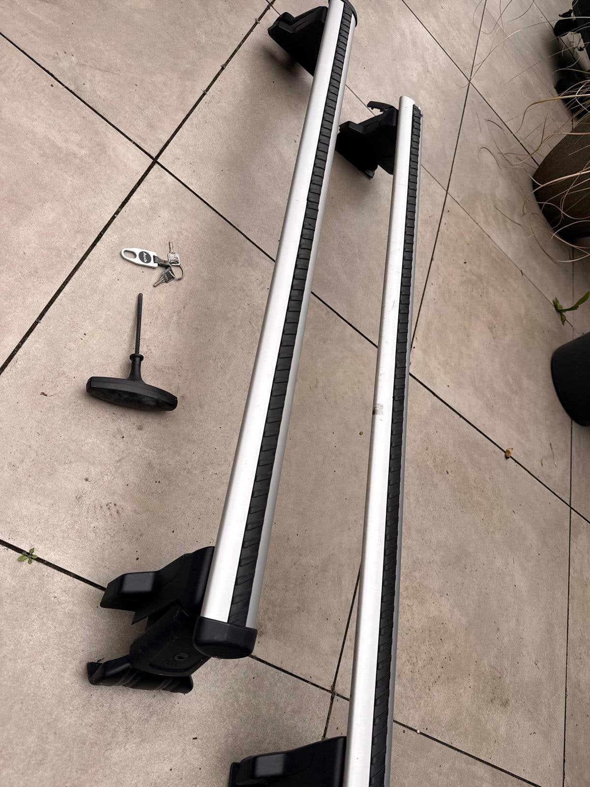 AUDI dakdragers, Ophalen, Gebruikt
