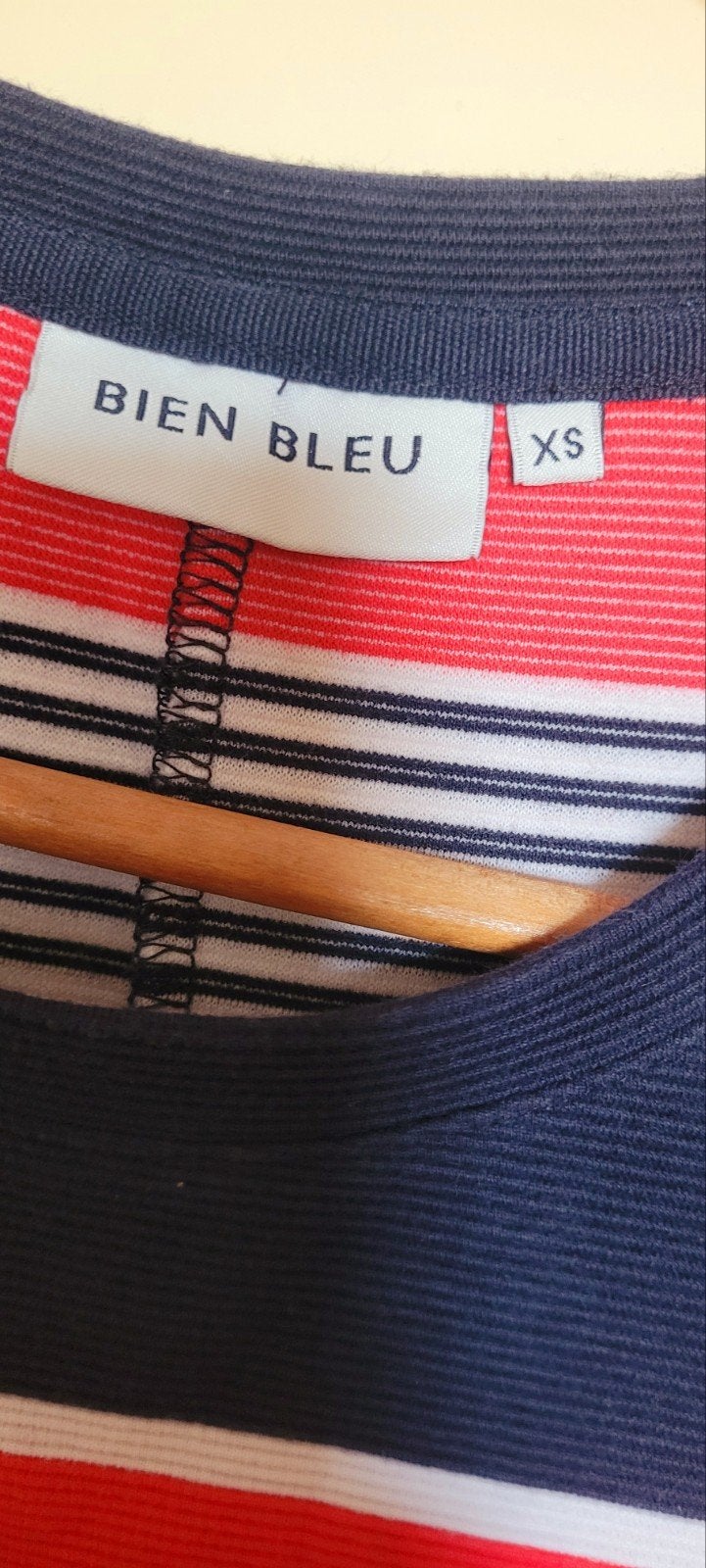 Bien Bleu gestreepte jurk XS, Kleding | Dames, Jurken, Nieuw, Ophalen of Verzenden, Maat 34 (XS) of kleiner, Boven de knie