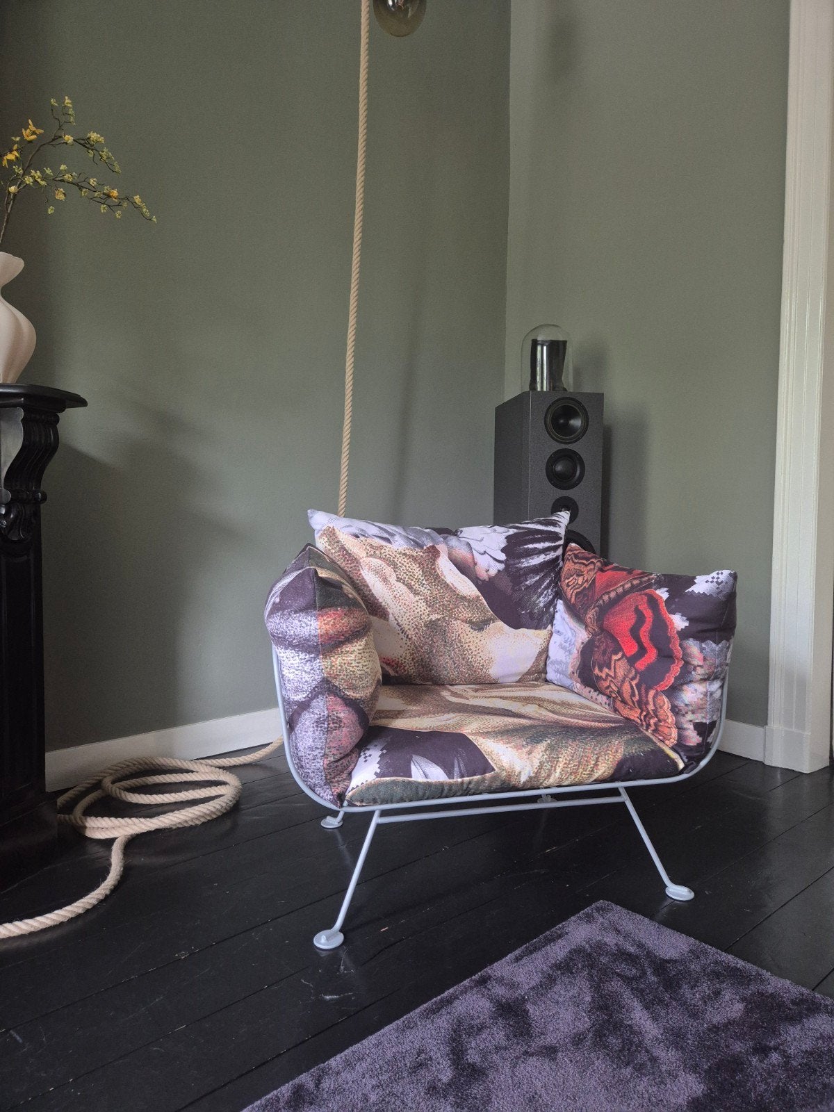 Marcel Wanders Moooi Nest Chair - Unieke Design Fauteuil, Huis en Inrichting, Stoelen, Overige kleuren, Ophalen of Verzenden, Zo goed als nieuw