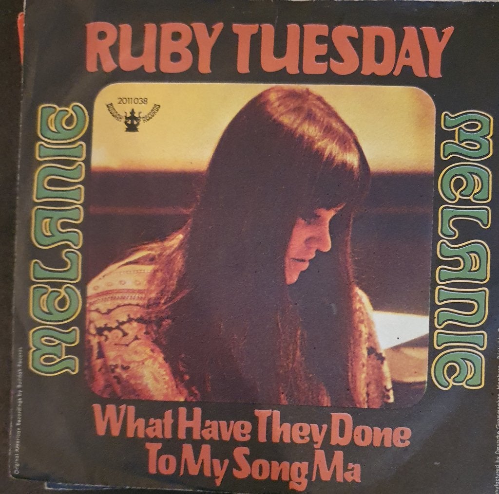 Melanie - Ruby Tuesday, Cd's en Dvd's, Vinyl Singles, Gebruikt, Pop, Fotohoes, Verzenden