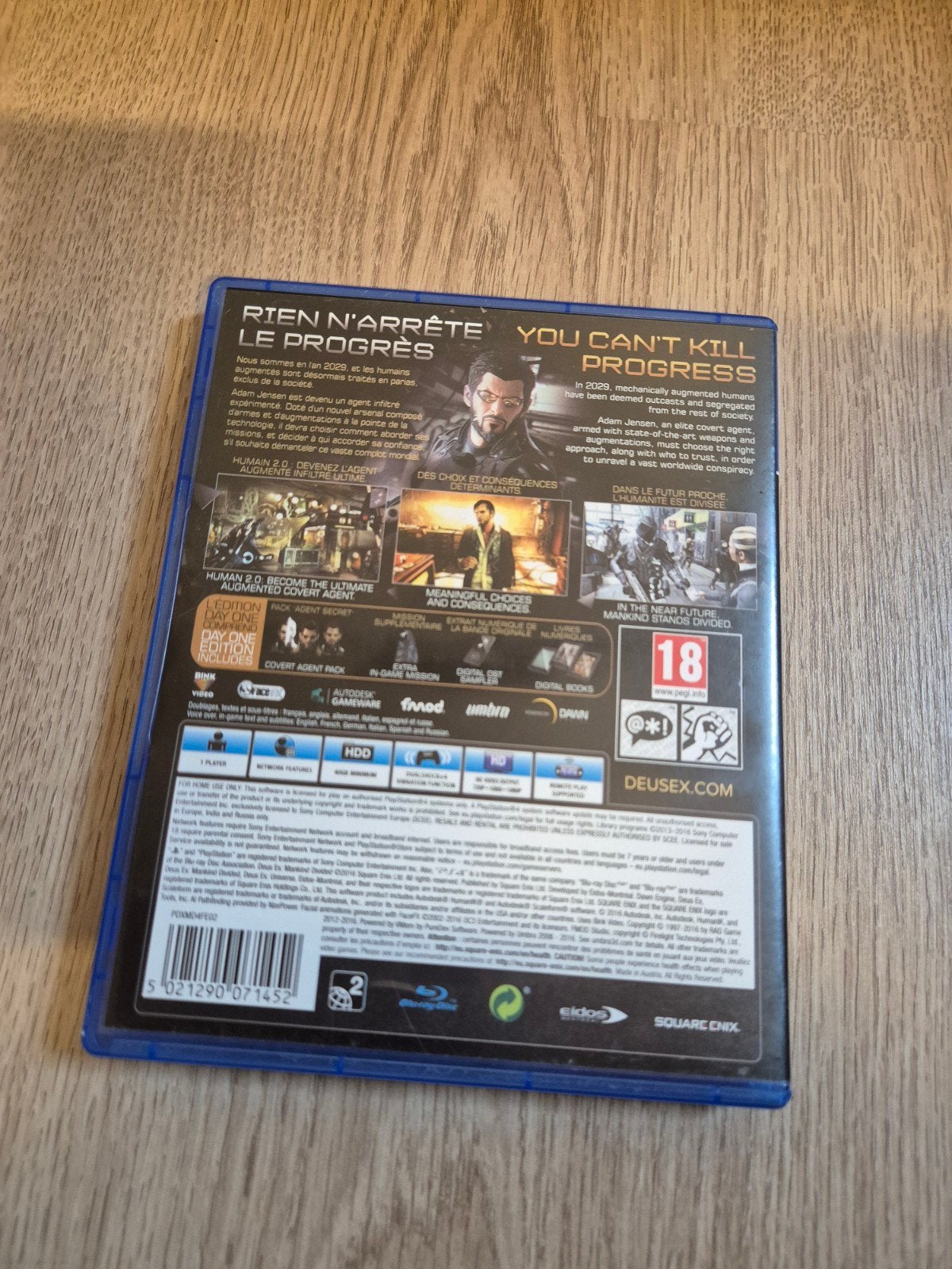 PS4 spel deus ex playstation 4, 1 speler, Ophalen of Verzenden
