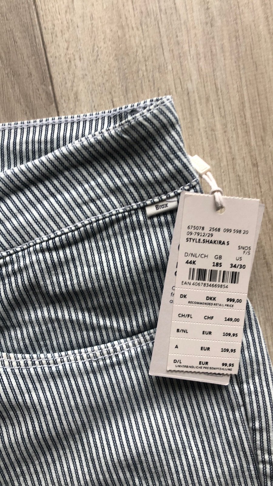 Brax jeans streep maat 44 nieuw, Kleding | Dames, Broeken en Pantalons, Blauw, Maat 42/44 (L), Nieuw, Ophalen of Verzenden