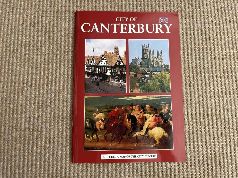 City of Canterbury | Engeland UK | 1992 | 28 pagina's, Europa, Ophalen of Verzenden, Brochure, Gelezen