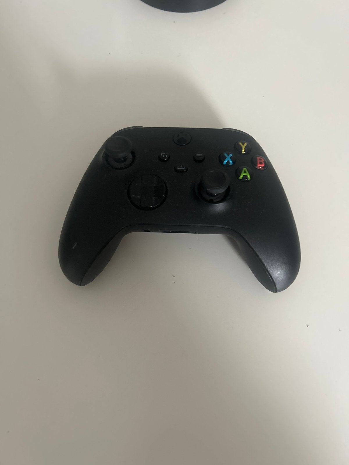 Xbox Series X/S Controller - Zwart, Ophalen of Verzenden, Zo goed als nieuw, Controller, Xbox Series X