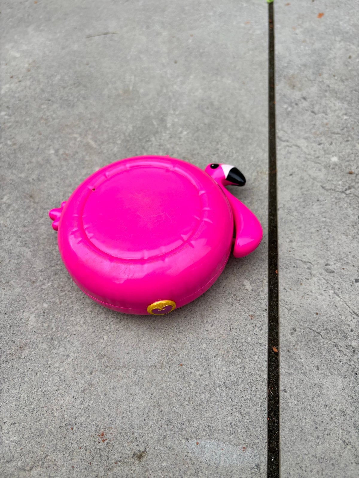 Polly Pocket Flamingo Speelset, Ophalen of Verzenden, Zo goed als nieuw, Poppenhuis