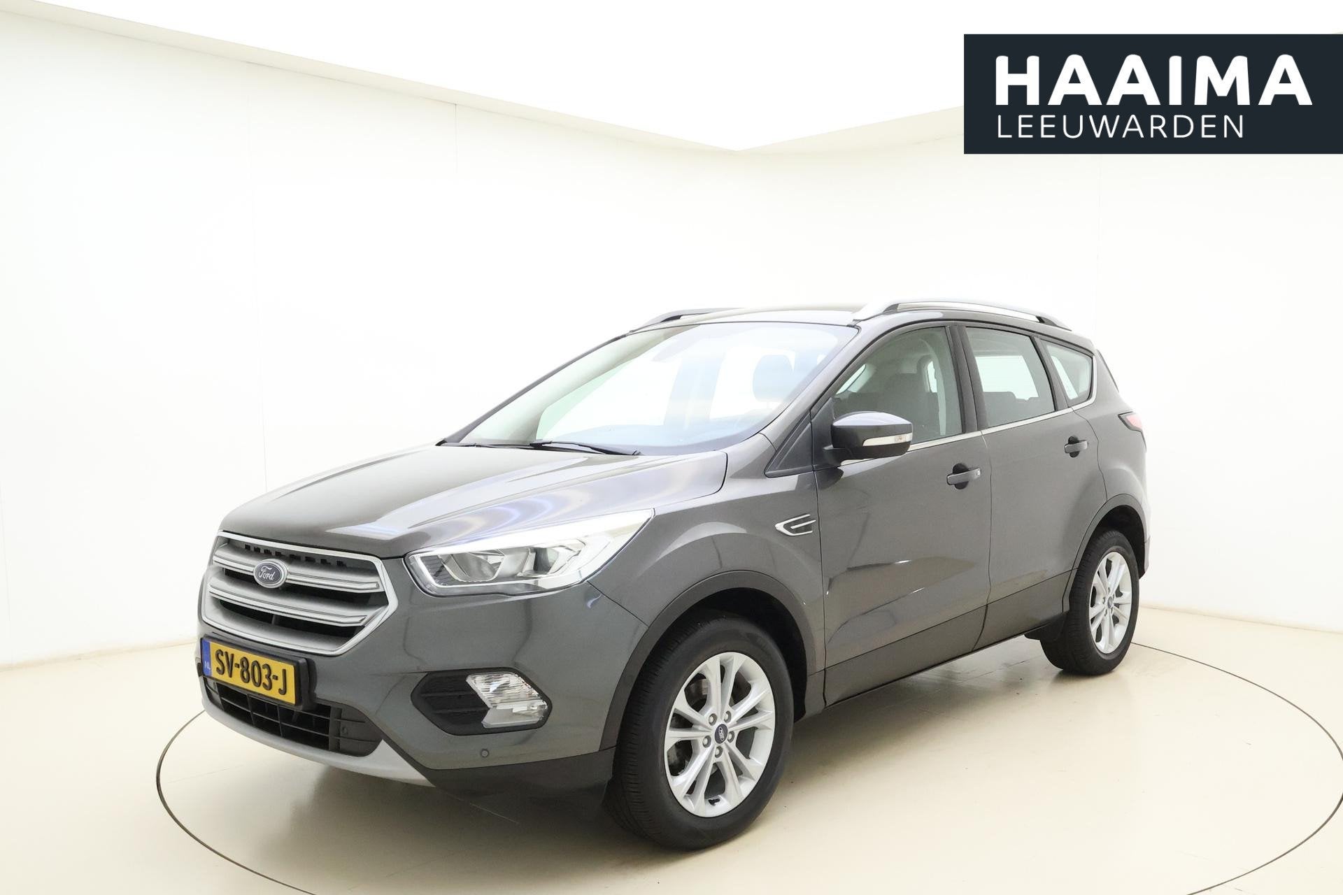 Ford Kuga 1.5 EcoBoost Titanium | Trekhaak | Achteruitrijcam, 4 cilinders, Leder en Stof, Origineel Nederlands, Bedrijf