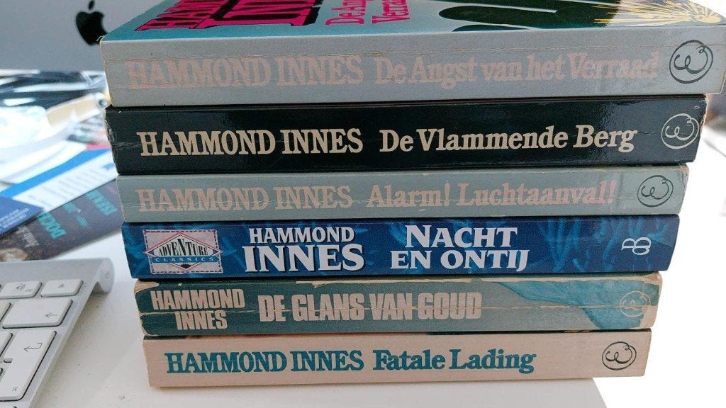 Hammond Innes 6 Thrillers, Gelezen, Hammond Innes, Ophalen of Verzenden, Nederland