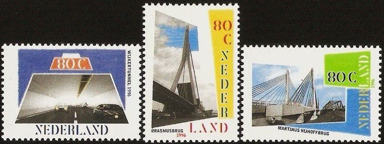Nederland 1687-1689 serie waterland., Verzenden, Postfris