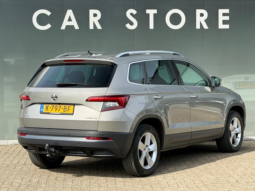 Skoda Karoq 1.5 TSI DSG 150PK Camera LED PDC Stoelverwarming, Stof, 4 cilinders, 150 pk, Karoq