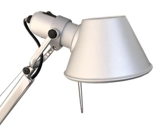 4 Artemide Tolomeo lampen, 2 met voet, 2 met klem, Ophalen, Zo goed als nieuw, Design, 75 cm of meer