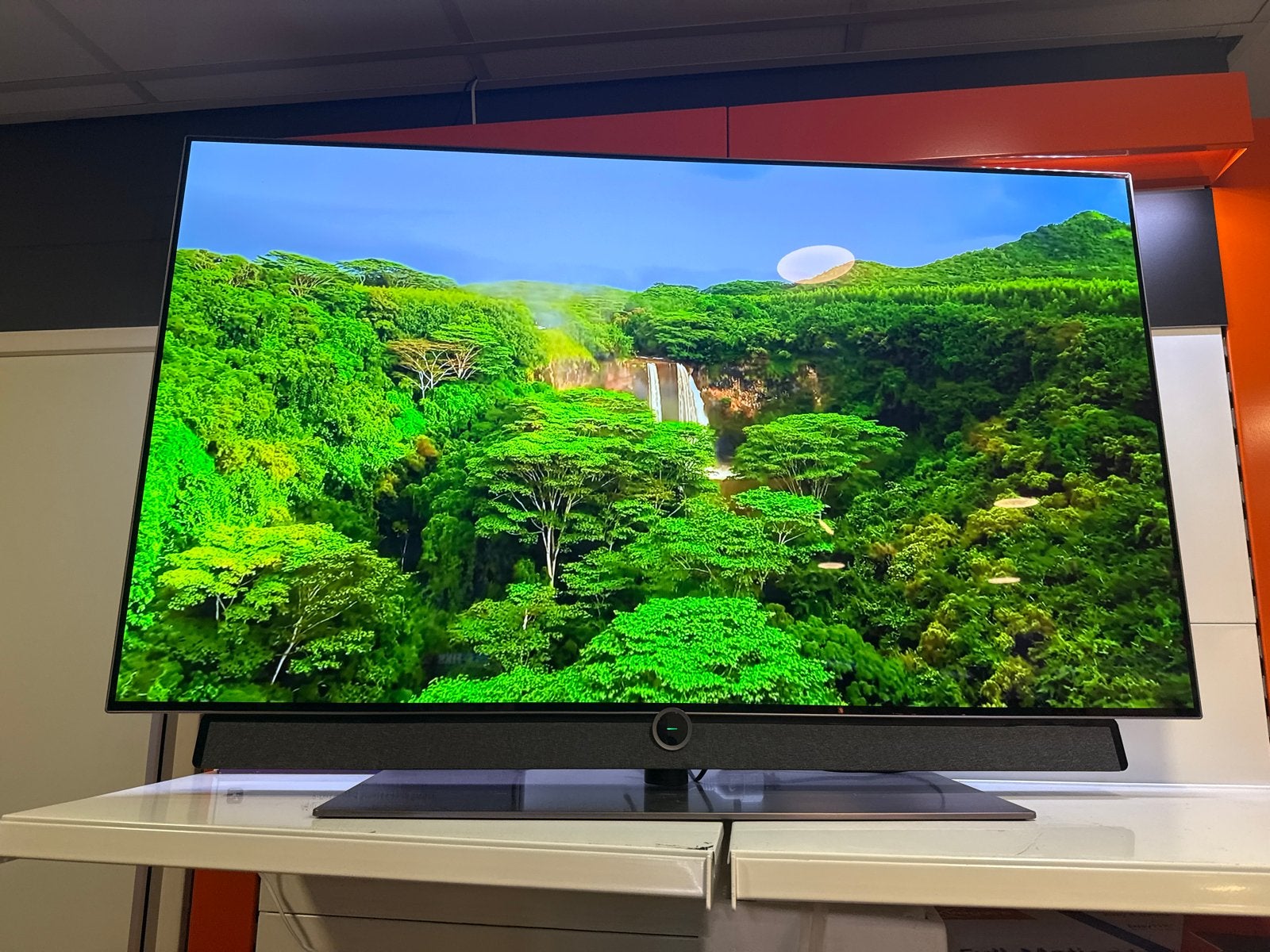 Loewe Bild 5.55 OLED TV met subwoofer en 2 speakers, Audio, Tv en Foto, Overige merken, OLED, Ophalen of Verzenden, Zo goed als nieuw