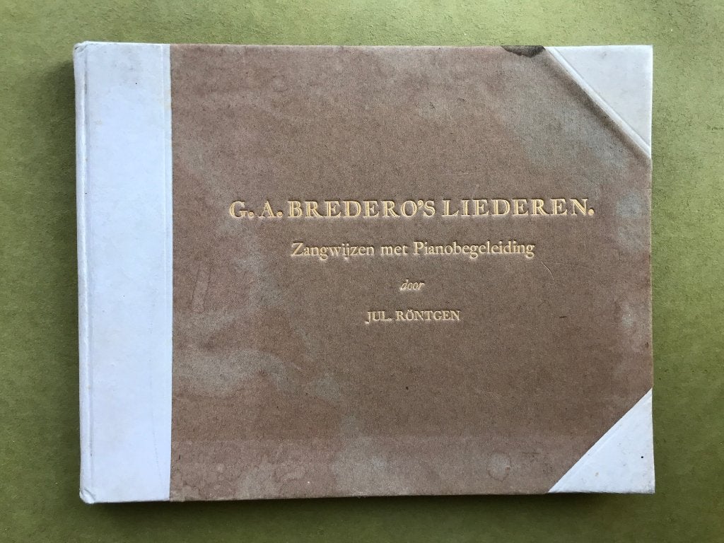 G.A. Bredero`s liederen, Piano, Gebruikt, Klassiek, Ophalen of Verzenden