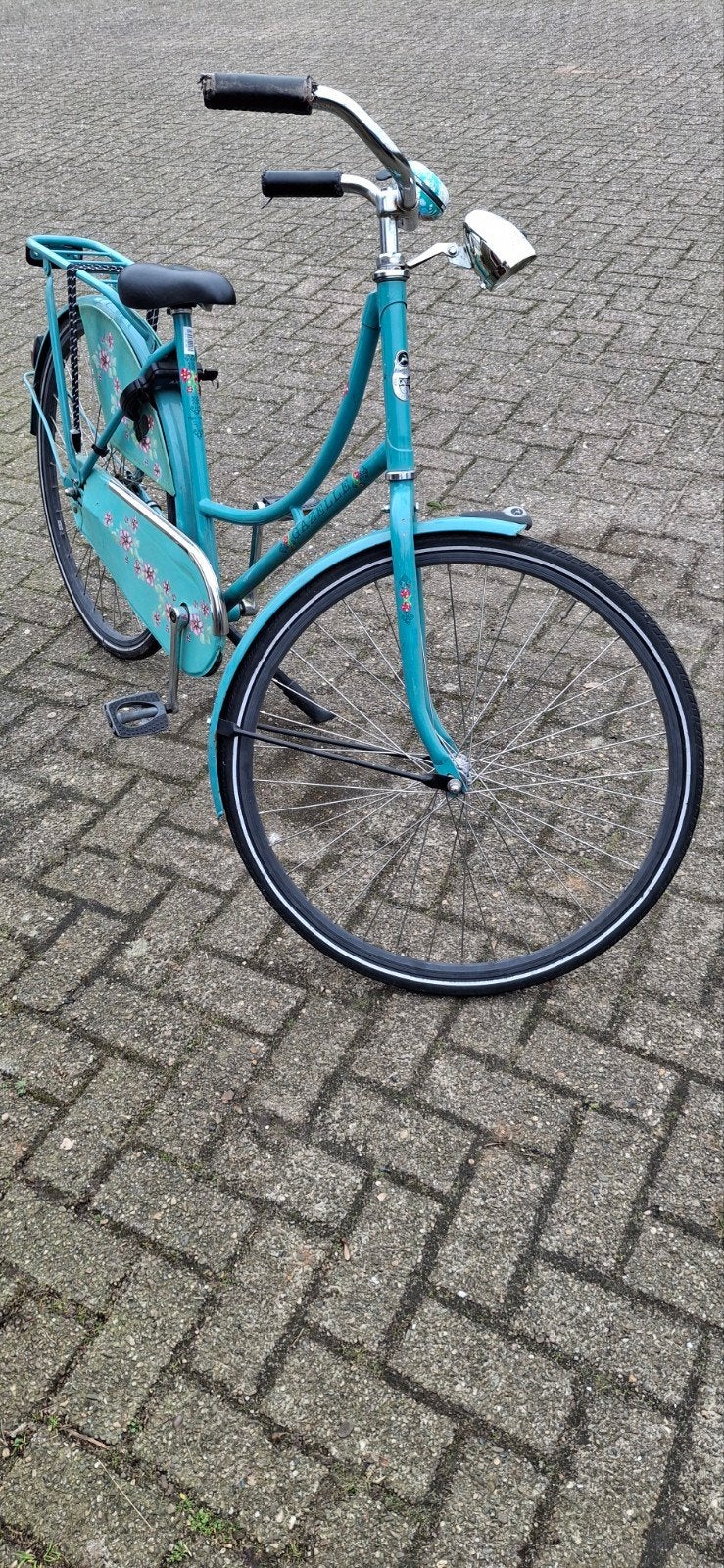 meisjesfiets 26 inch, Terugtraprem, Gebruikt, Gazelle, Ophalen