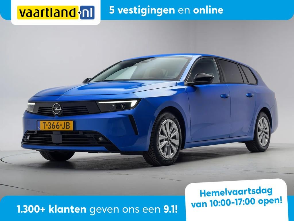 Opel Astra 1.2 Business Edition Aut. [ Navi Camera Stoel/stu, Automaat, Automatische klimaatregeling, 1199 cc, Blauw