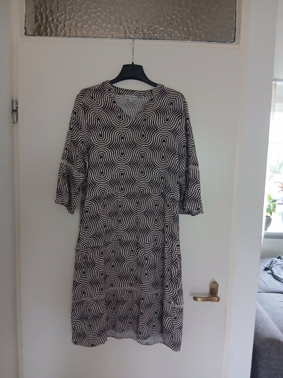 Jurk Simona Perla maat M, Ophalen of Verzenden, Zo goed als nieuw, Maat 38/40 (M), Boven de knie