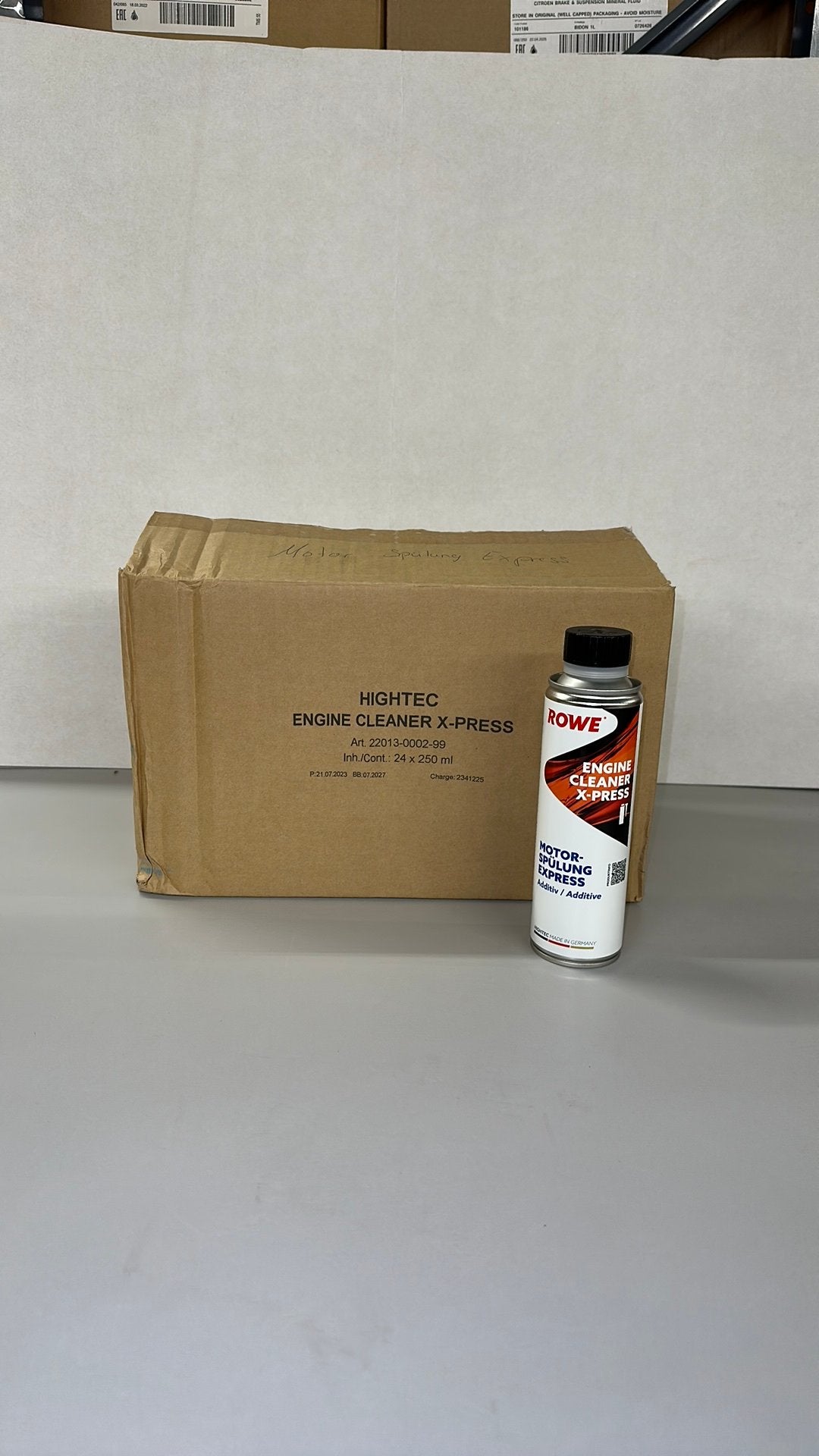 22x ROWE Engine Cleaner X-Press 250ml Motorolie Additief, Verzenden