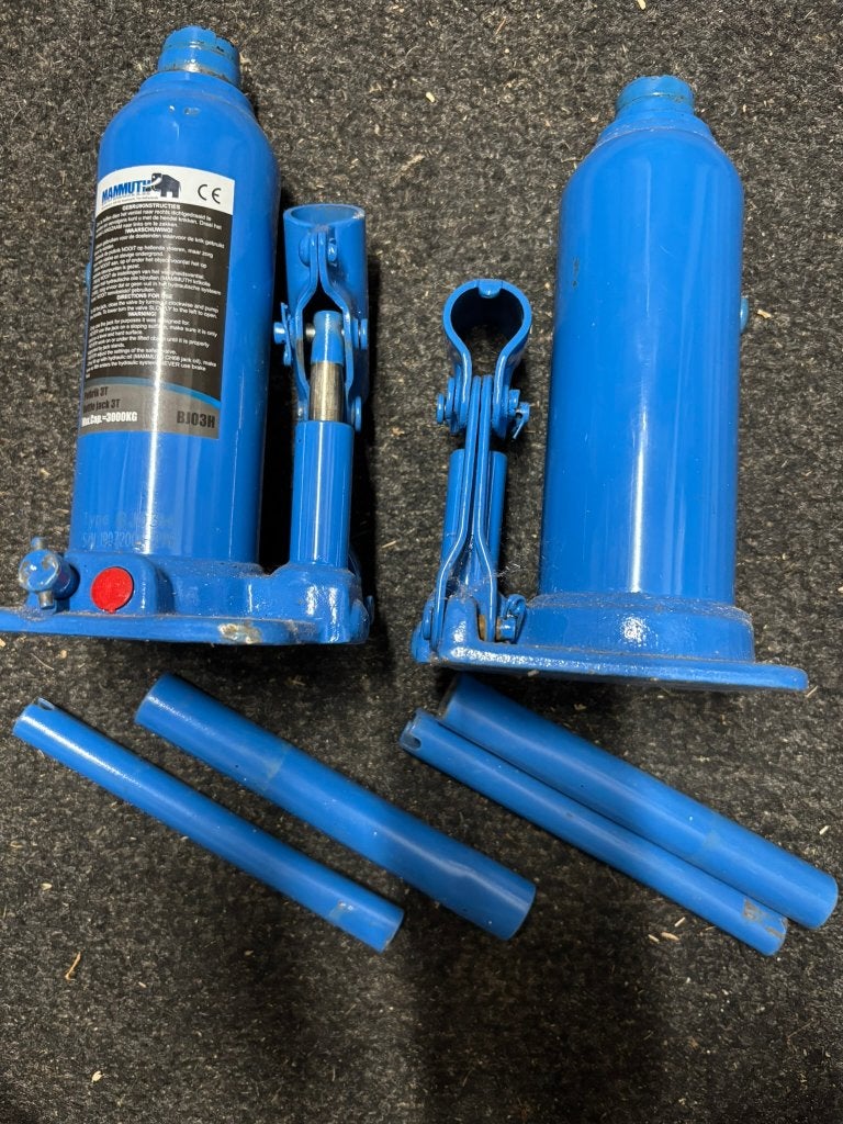 Potkrik, Ophalen, Zo goed als nieuw, Hydraulisch, Potkrik