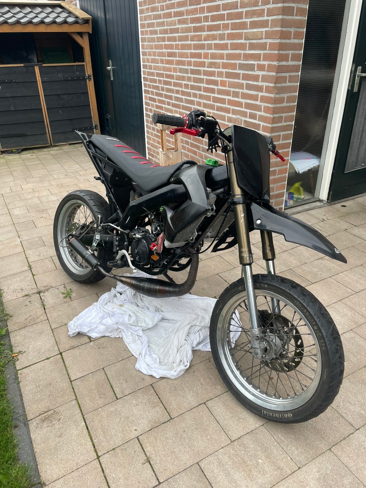 derbi 77br, Ophalen, Zo goed als nieuw, Blok