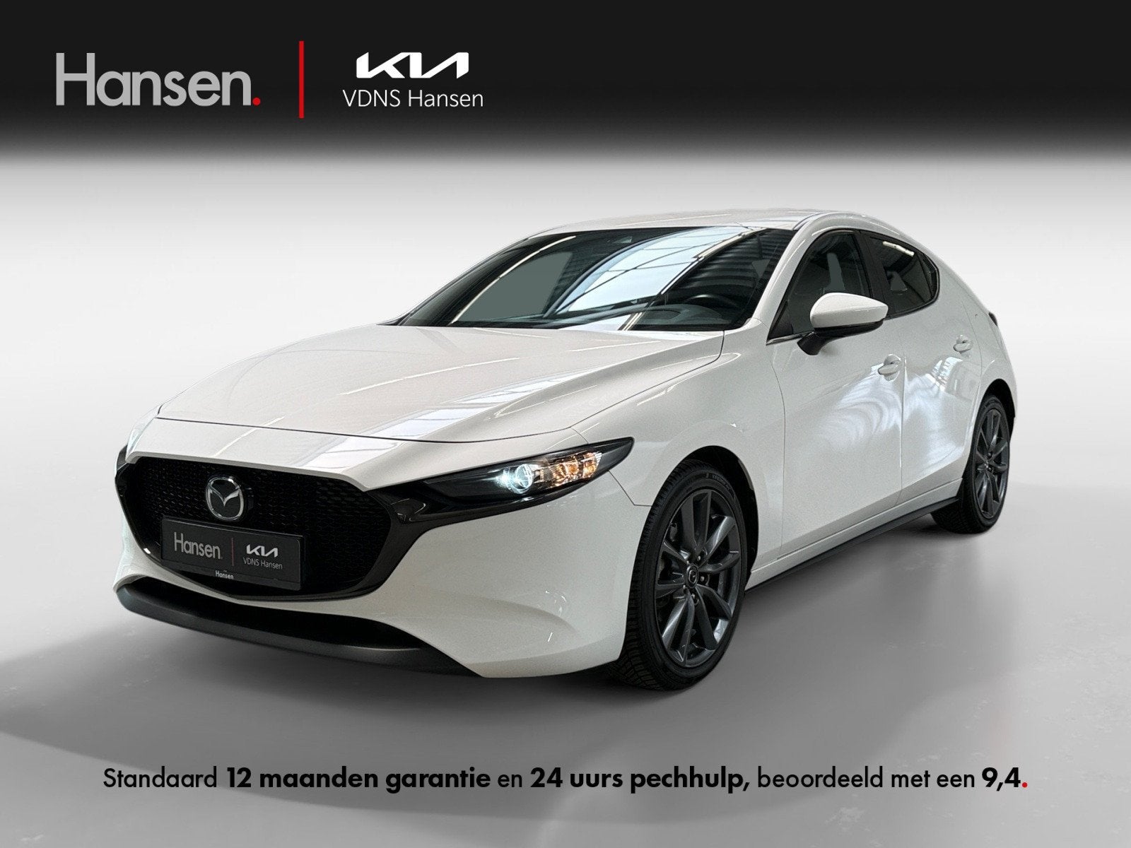 Mazda 3 2.0 e-SkyActiv-G M Hybrid 122 I Adaptive I Sensoren, Auto's, Mazda, Keurmerk '100% Onderhouden', 1998 cc, Gebruikt, Euro 6