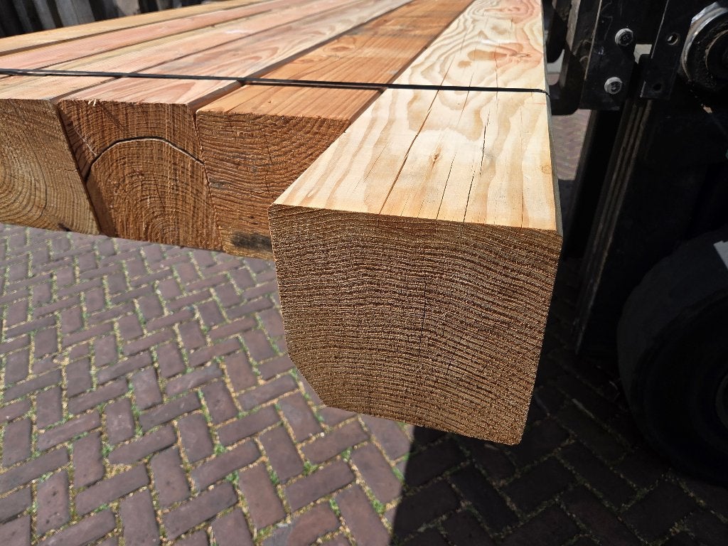 Douglas palen / balken -  geschaafd 19x19 cm - nr: TB64, Tuin en Terras, Palen, Balken en Planken, Ophalen, Nieuw, 250 cm of meer