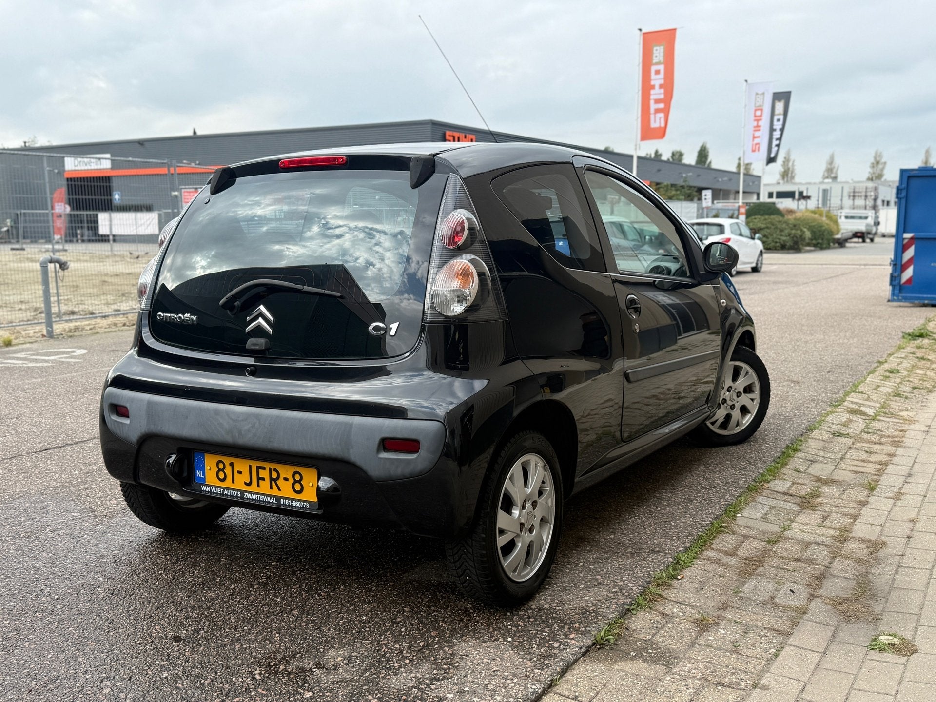 Citroen C1 1.0-12V Ambiance Airco, Voorwielaandrijving, Gebruikt, Huisgarantie, Met garantie (alle)