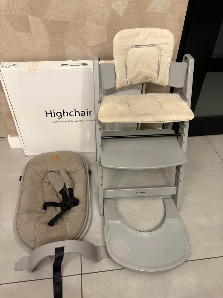Kidsmill Up! Complete Meegroeistoel/ Trip Trap, Kinderen en Baby's, Kinderstoelen, Ophalen, Gebruikt, Meegroeistoel, Afneembaar eetblad