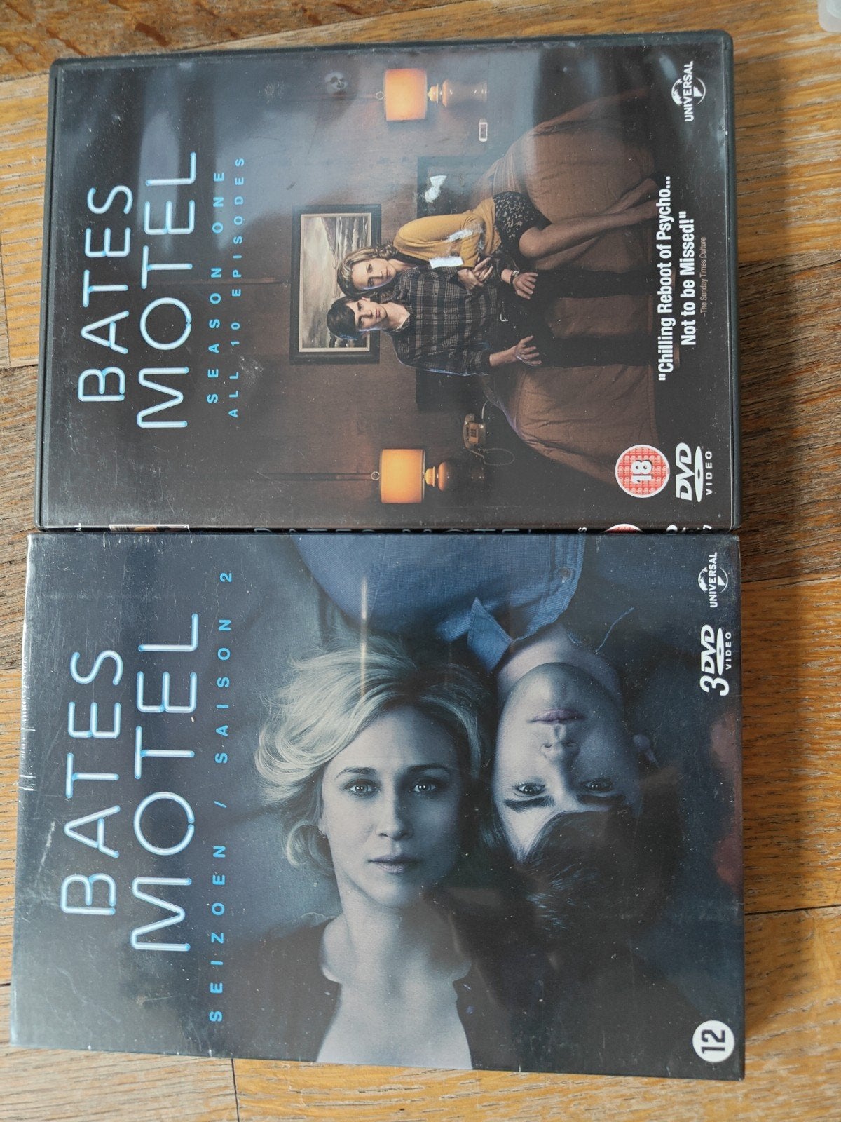 Bates Motel Seizoen 1 & 2 DVD Boxset, Cd's en Dvd's, Engels, Ophalen of Verzenden, Zo goed als nieuw, Vanaf 12 jaar