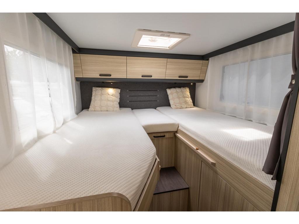 Sun Living C 65 SL Enkele Bedden 2025 Nieuw type, Caravans en Kamperen, Campers, Ringverwarming, Luifel, Tot en met 2, Bedrijf