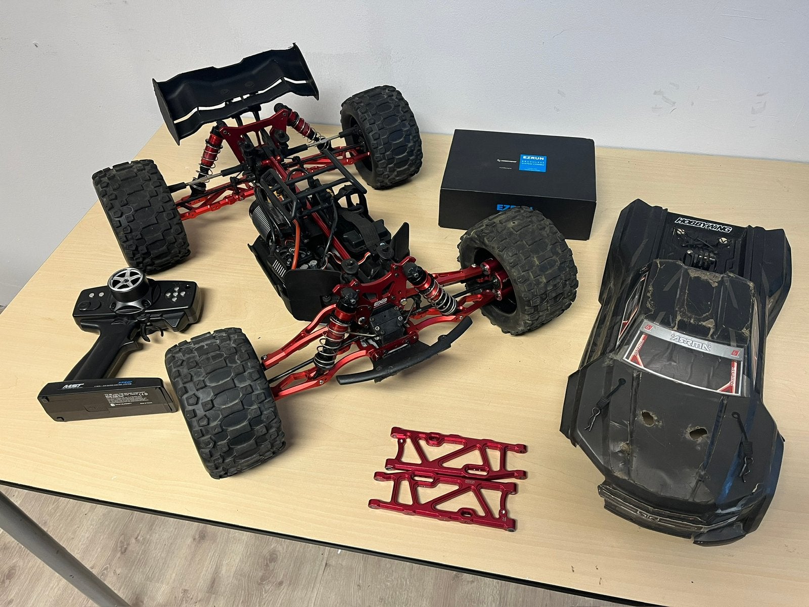 Arrma Kraton 6s EXB Hobbywing Max6 GPM RC monster truck RTR, Elektro, Gebruikt, Auto offroad, Ophalen of Verzenden
