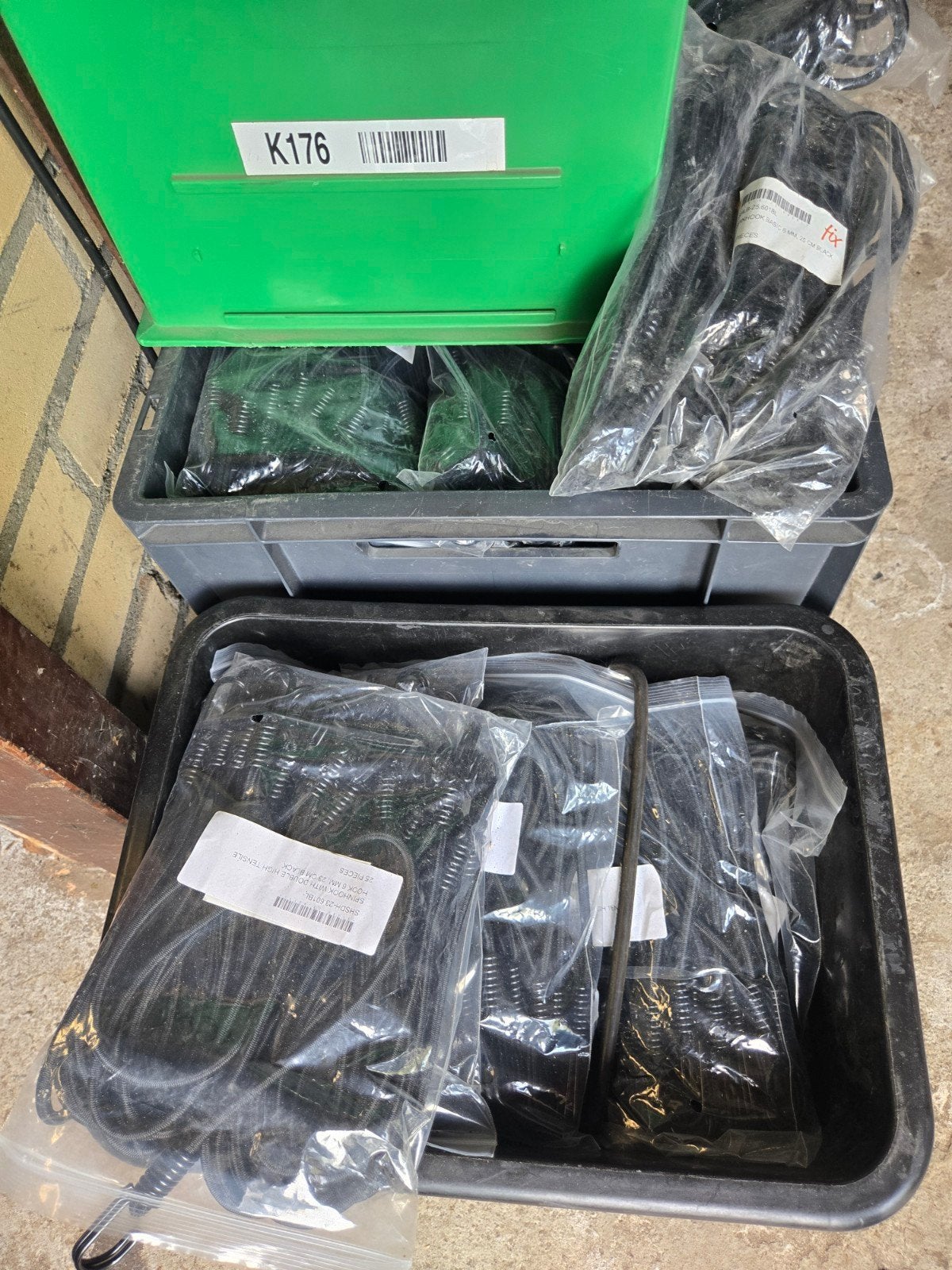 Partij van 900 nieuwe spanelastieken en spanrubbers, Ophalen of Verzenden, Nieuw