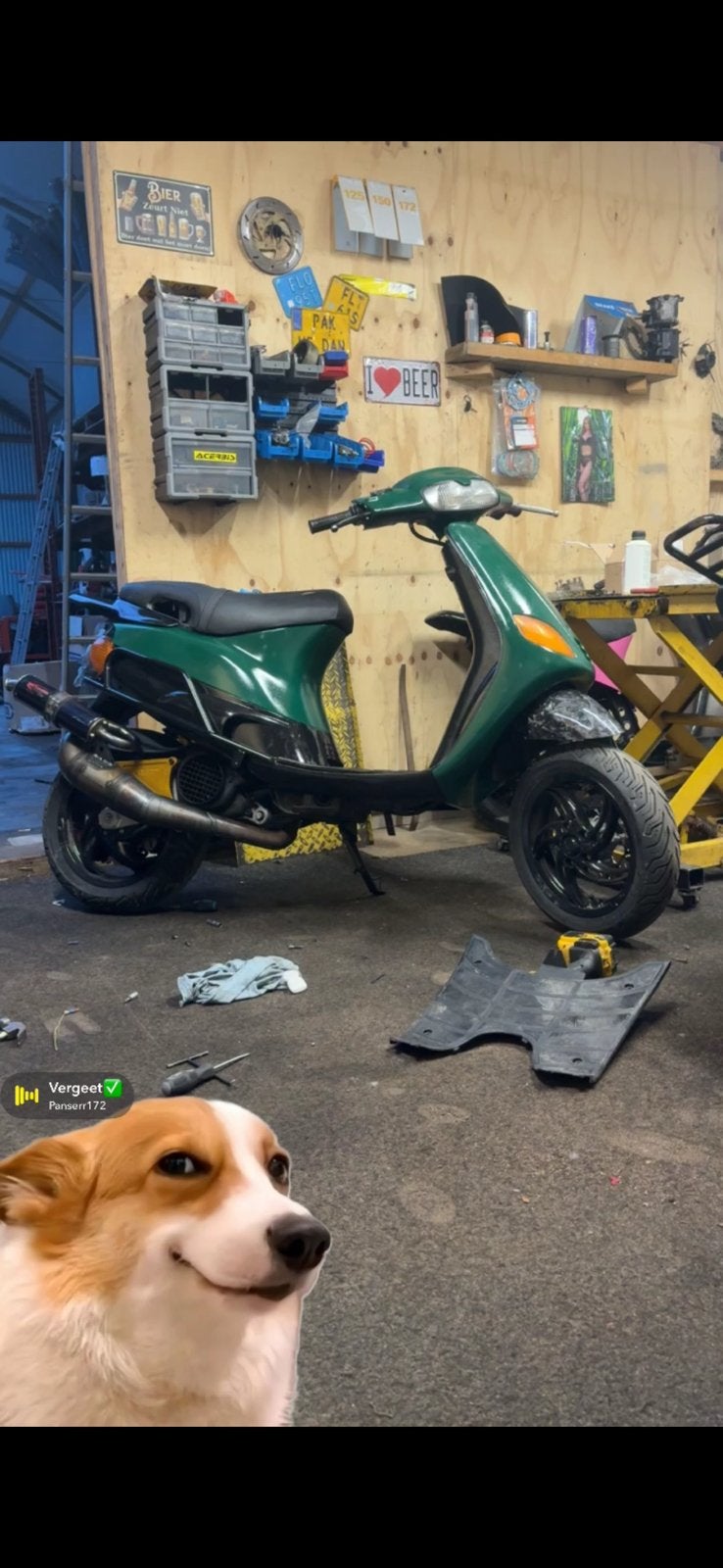 Zip type 172 stage 2 ac 3 dd dg snor zonder wok, Ophalen, Zo goed als nieuw, Tweetakt, Zip