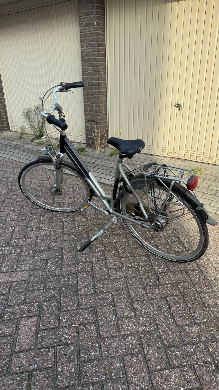 Gebruikte Gazelle fiets met 8 versnellingen, Ophalen, Terugtraprem, Gebruikt, Versnellingen