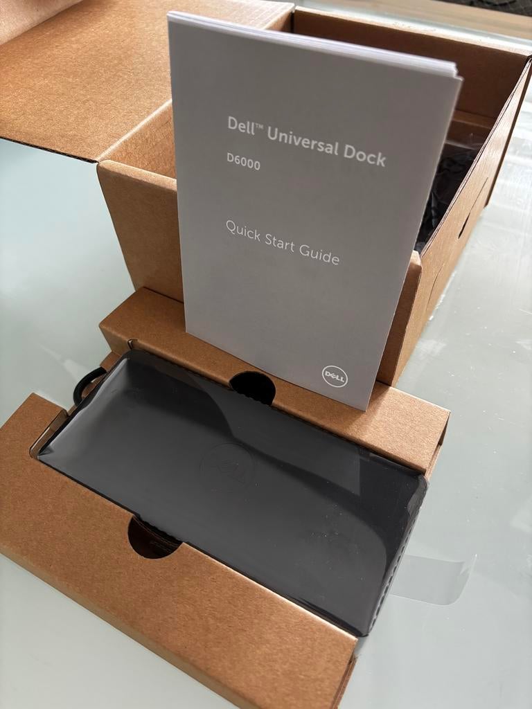 Dell Universal Dock D6000 nieuw in doos, Computers en Software, Dockingstations, Ophalen, Nieuw, Docking station, Laptop