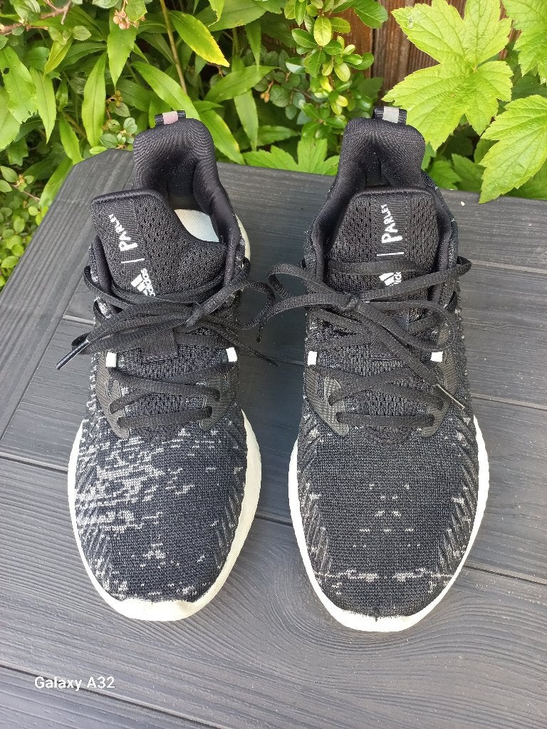 Adidas sneakers zwart/grijs - schoen maat 41,5, Zwart, Ophalen of Verzenden, Adidas, Sneakers of Gympen