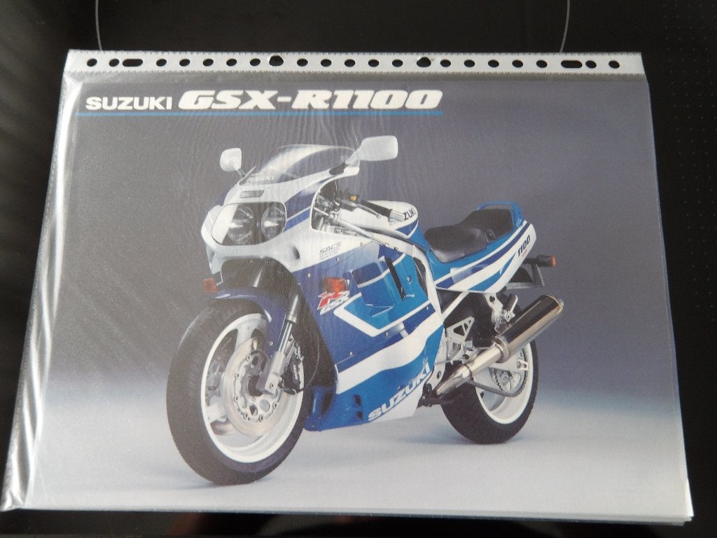 Suzuki GSX-R1100 folder, Ophalen of Verzenden, Suzuki