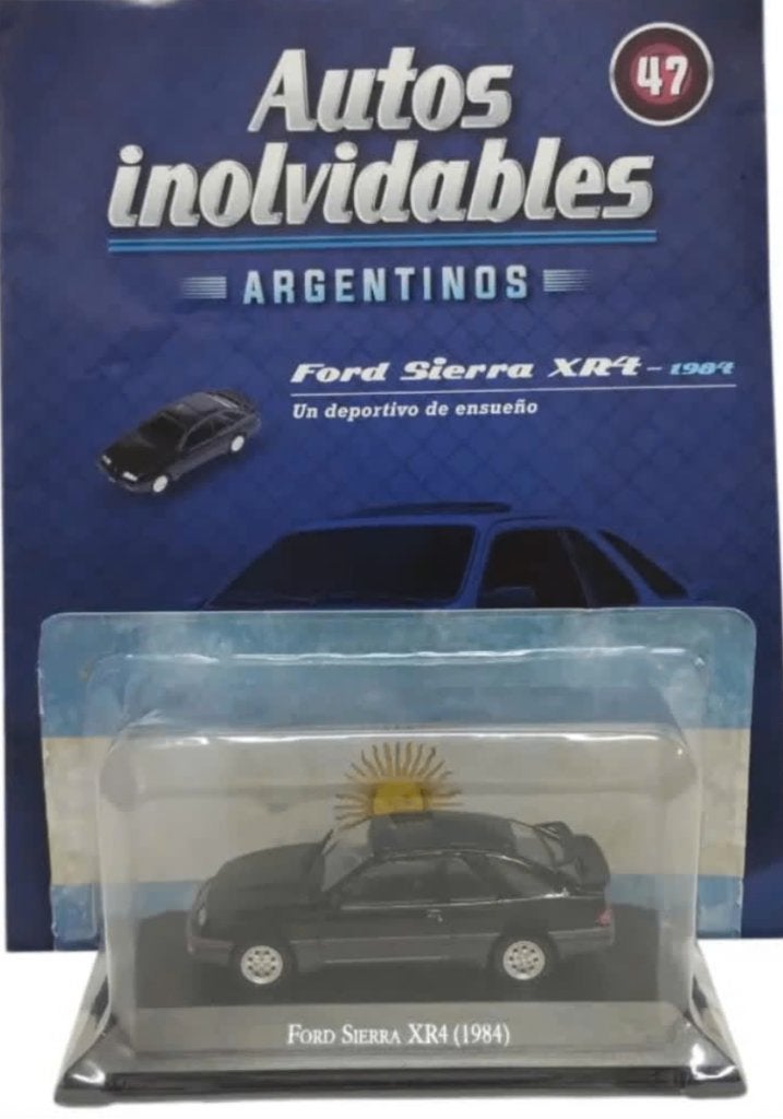 Ford Sierra XR4 1984 schaal 1/43 serie Autos Argentinos # 47, Verzenden, Nieuw, Auto, Overige merken