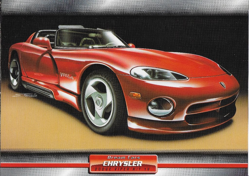 so- Foto dreamcars: Chrysler Dodge Viper R / T 10, Ophalen of Verzenden, Voor 1940, Overige onderwerpen