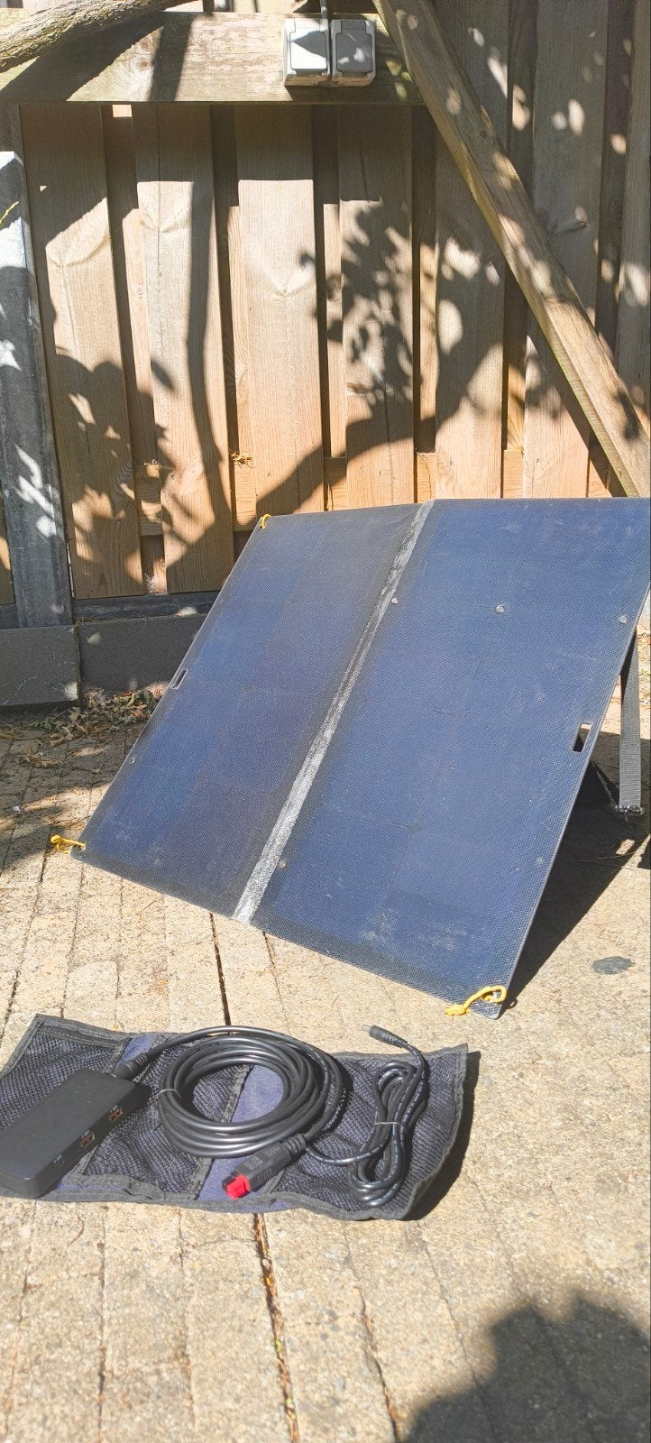 zonnepaneel 50W, Ophalen, Opvouwbaar, Meerpersoons, Zo goed als nieuw