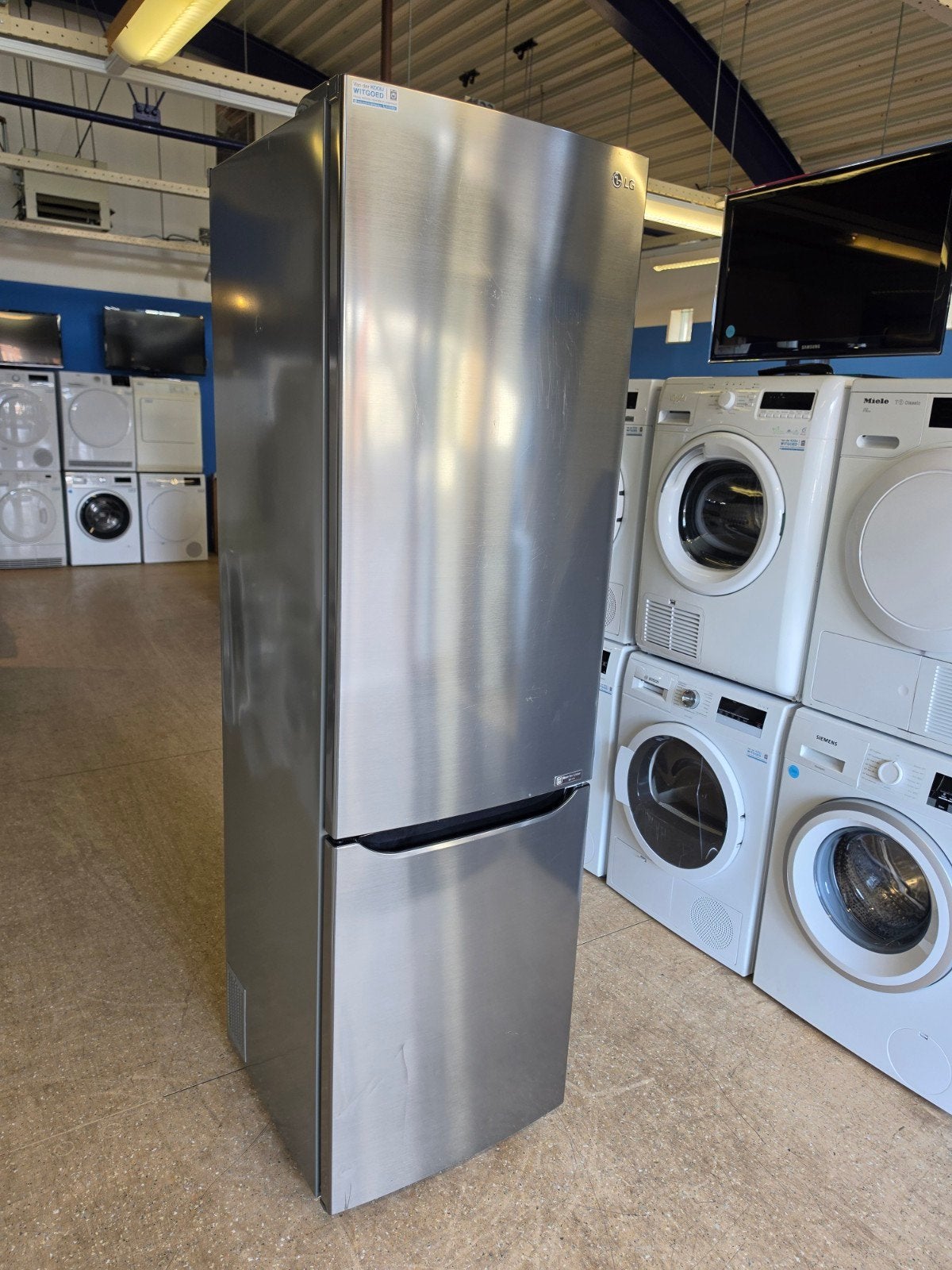 LG koelvriescombinatie | A+++ | No Frost | Gratis thuis 🚚✅️, Witgoed en Apparatuur, Koelkasten en IJskasten, Jirnsum, 200 liter of meer
