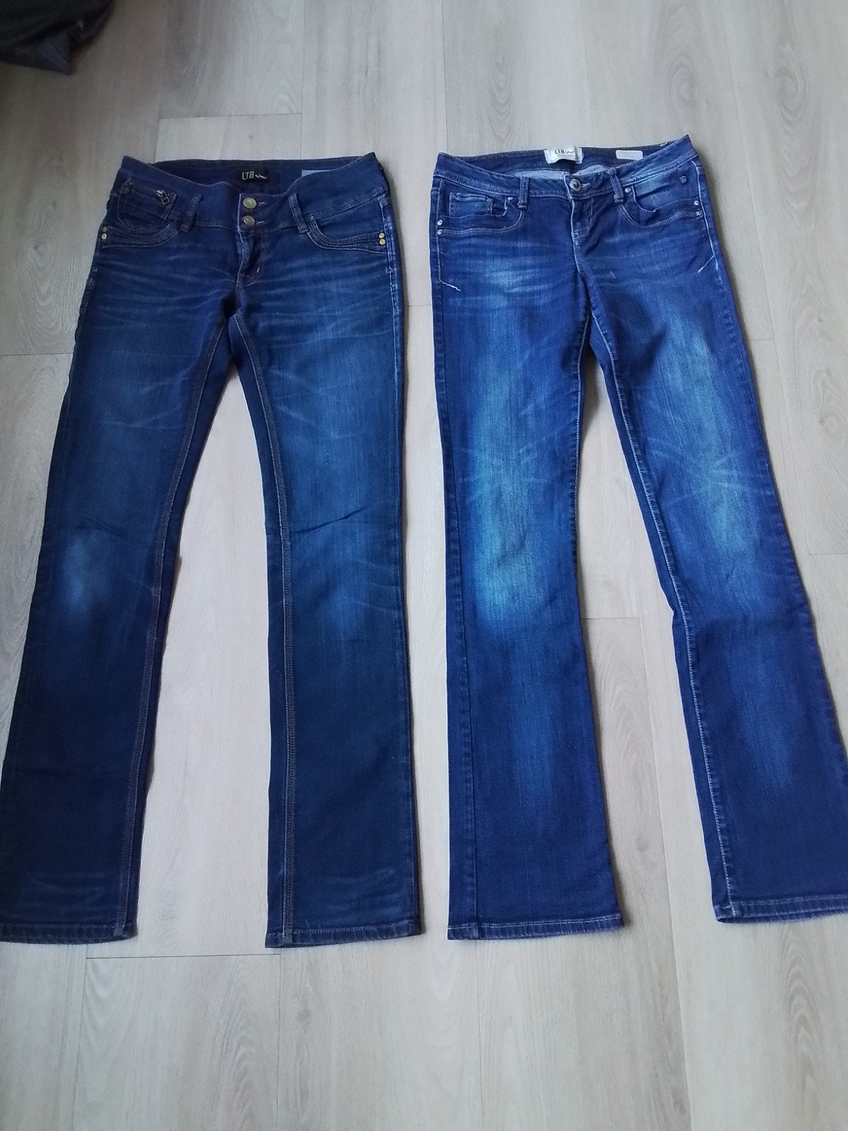 2 spijkerbroeken LTB mt 29-36, Kleding | Dames, Blauw, Ophalen of Verzenden, Zo goed als nieuw, LTB